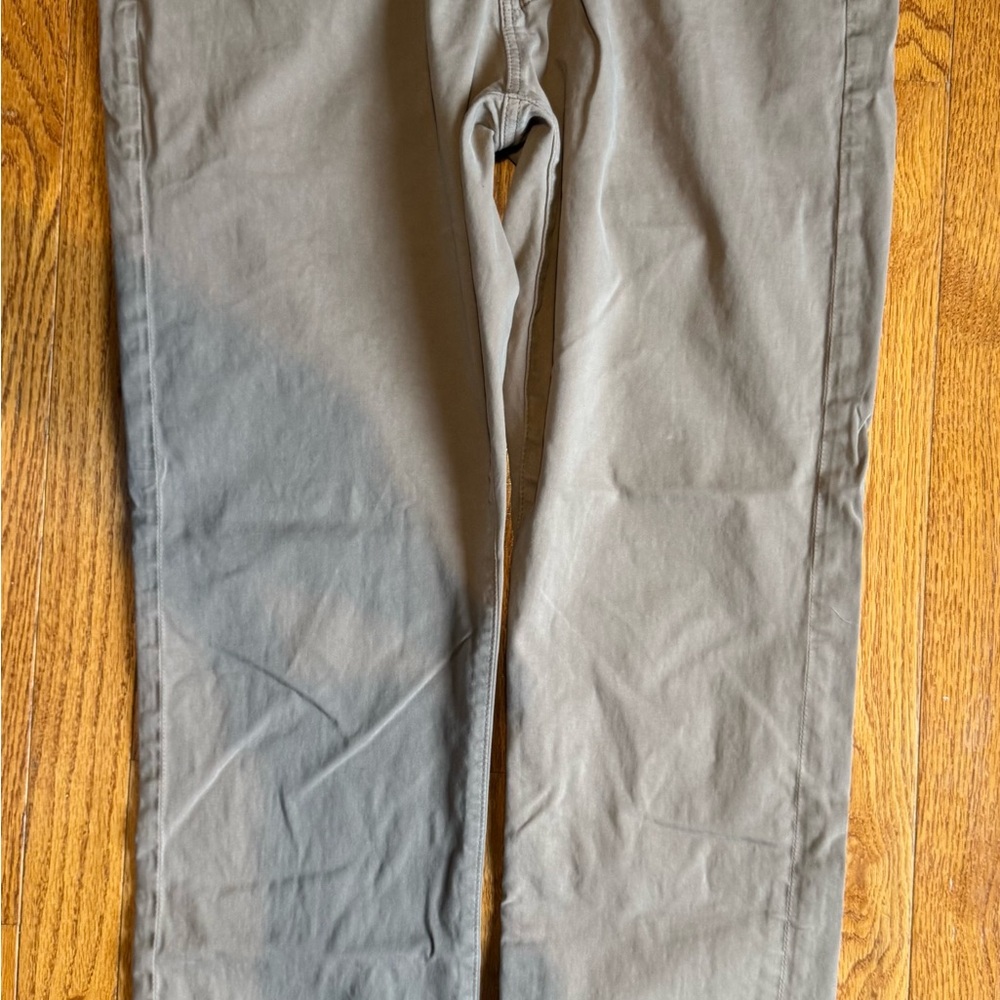 AG Adriano Goldschmied Men's Tan Everett pants Sateen #14